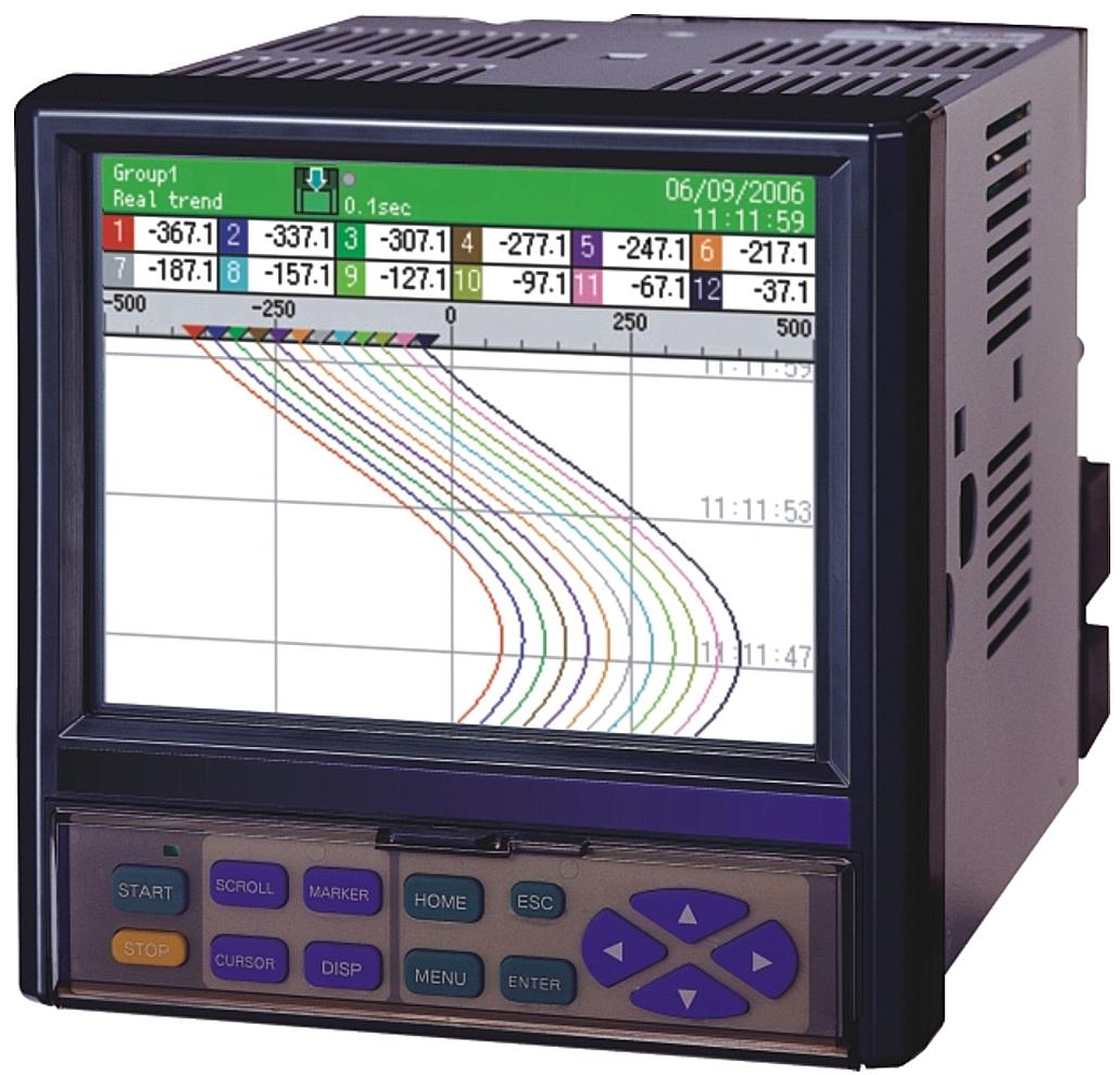 Graphic Recorder - 5.6in TFT 100ms Sampling | CHINO KR2000