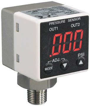 Compact Digital Pressure Sensor - 1.2x1.2 with LED | Ashcroft GC31