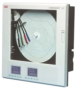 Circular Chart Recorder - 4 Process Signals, Modbus | ABB C1300