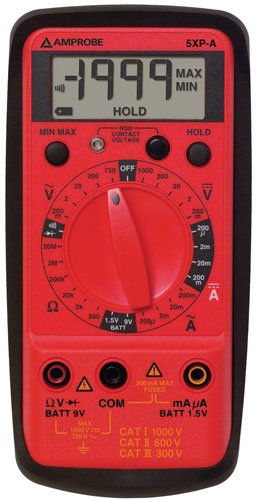 Compact Digital Multimeter - VolTect NCV | Amprobe 5XP-A