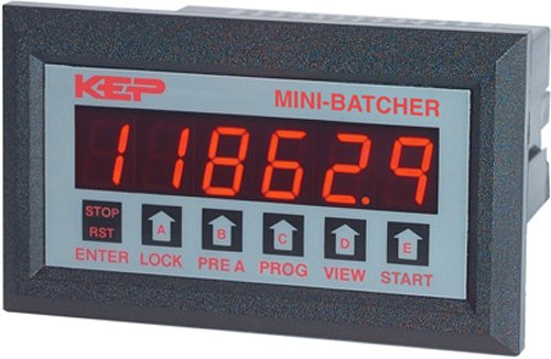 Mini Batcher - 6-Digit Totalizer, 2 Relays | KEP MB2