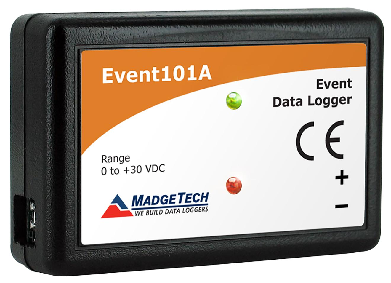 Event Data Logger - 10-Year Battery, 4Hz to 24h | MadgeTech Event101A
