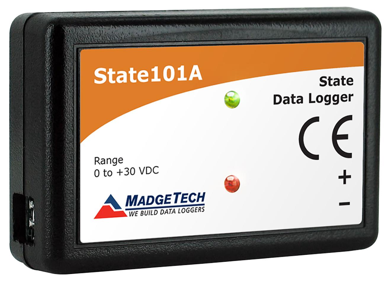 State Data Logger - Contact Closure, 10-Year Battery | MadgeTech State101A