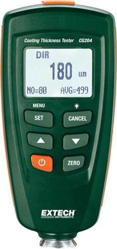 Coating Thickness Tester - Dual Technology, 400 Readings | Extech CG204
