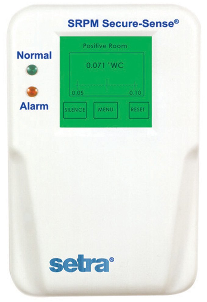 Room Pressure Monitor - Clean Room/Isolation | Setra SRPM