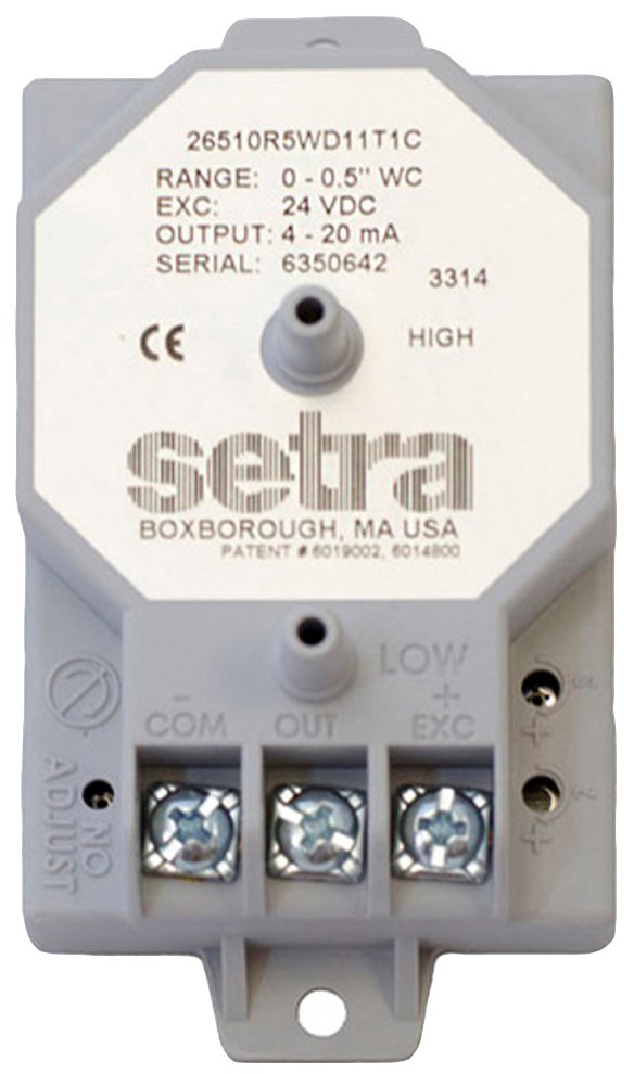 Low Pressure Transducer - HVAC | Setra 265