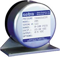 High Accuracy Pressure Transducer - 0.1% for R&D | Setra Model 204