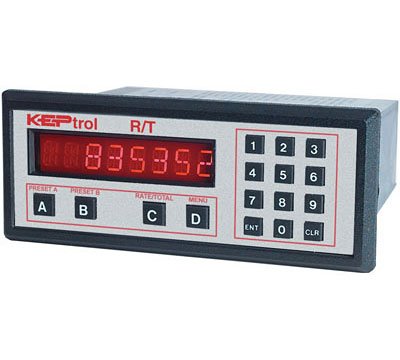 Ratemeter / Totalizer - Dual K-Factor, 8-Digit | KEP KEPtrol R/T