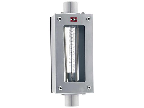 Rotameter - Polysulfone Tube, 304SS Case, 5in Scale | King 7310 Series
