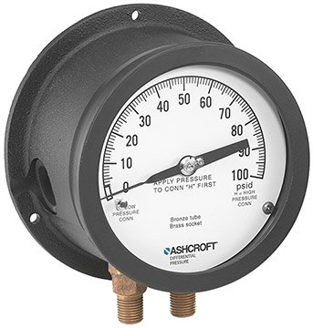 Differential Pressure Gauge - Economical | Ashcroft 1125/1125A