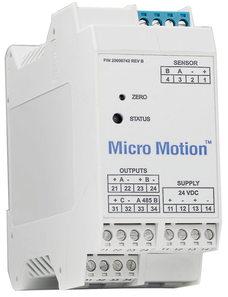 Panel Mount Coriolis Transmitter - 4-Wire, MVD | Micro Motion 1500