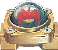Paddlewheel Flow Indicator - 360° Visibility, Economical | Kobold DKF Series