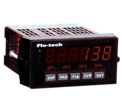 Rate Counter Digital Display - Frequency Input | Flo-tech F6600