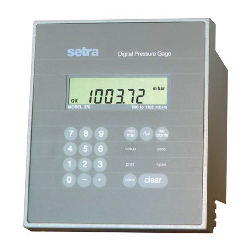 Digital Pressure Gauge - 0.02% Accuracy | Setra 370