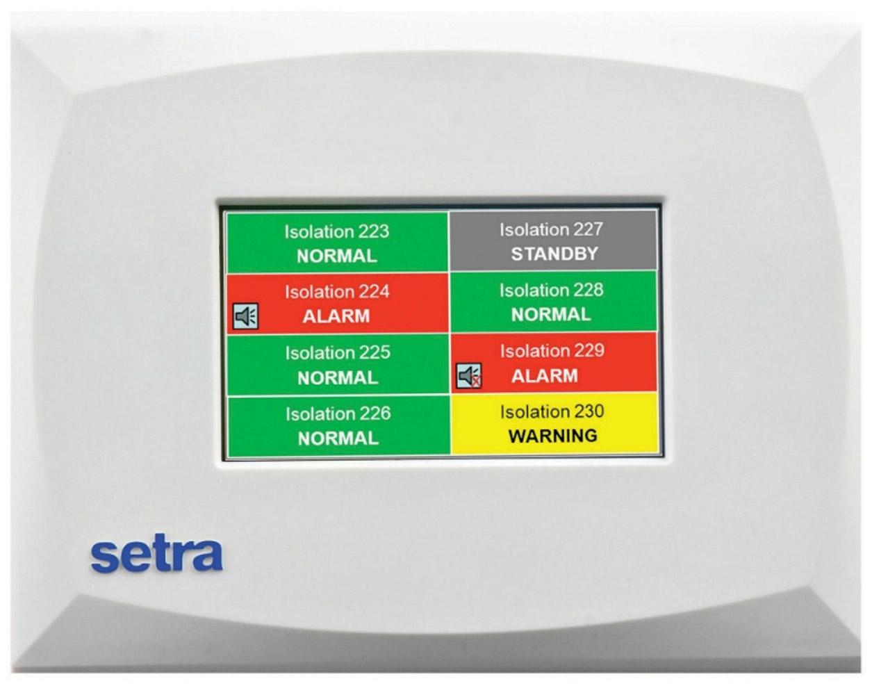 Multi-Room Monitoring Station - BACnet MS/TP | Setra MRMS