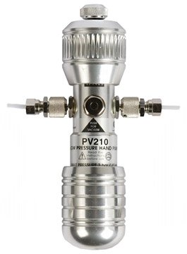 Pneumatic Hand Pump - 45 psi, Vacuum to 27 inHg | Druck PV210