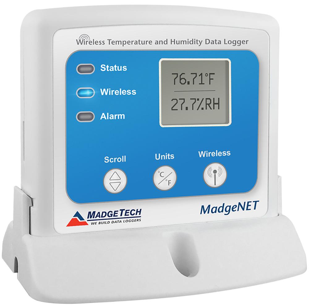 Wireless Temperature/Humidity Logger - RTD, 3-Year Battery | MadgeTech RFRHTemp2000A