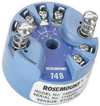 Economical Temperature Transmitter - HART 0.15% | Rosemount 148
