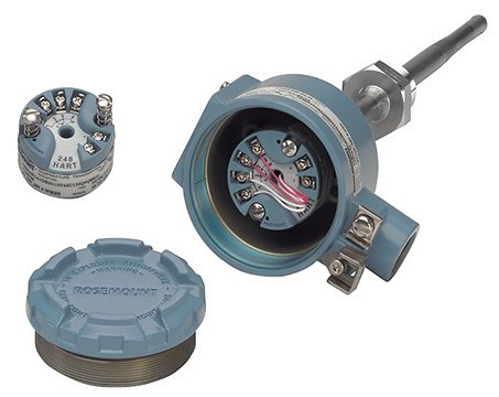 Head Mount Temperature Transmitter - HART 0.36°F | Rosemount 248H