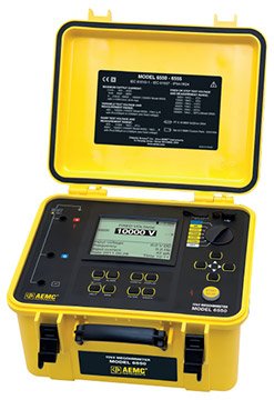 10kV Graphical Megohmmeter - Step Ramp Tests | AEMC 6550