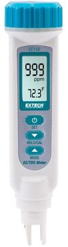 Waterproof Conductivity/TDS/Temperature Pen Meter | Extech EC150