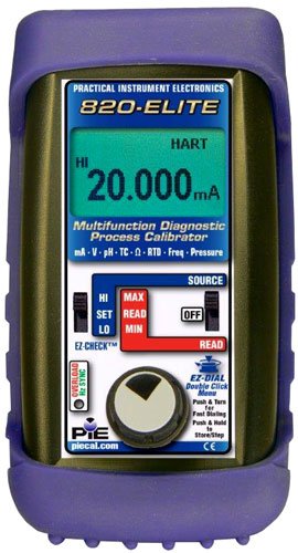Multifunction Process Calibrator - 8-in-1, Current Leak Detection | PIE 820-Elite