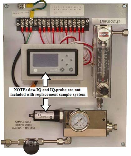 Pre-Wired Sample System - Isolation Filtration | Panametrics air.IQ