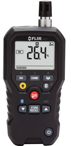 Multifunction Moisture Meter - Pinless Pin IR RH | FLIR MR77