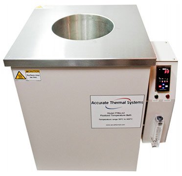 Fluidized Temperature Bath - 8 3/8×12in, 25lb | Accurate Thermal FTBLL12