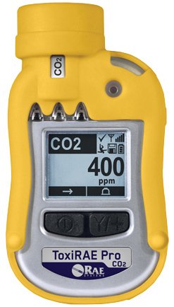 Carbon Dioxide Monitor - Personal | RAE Systems ToxiRAE Pro CO₂
