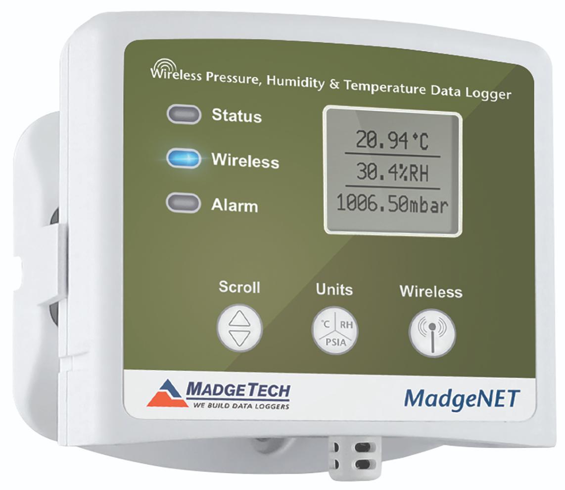RFPRHTemp2000A Pressure/Humidity/Temp Logger - 5 Year Battery | MadgeTech