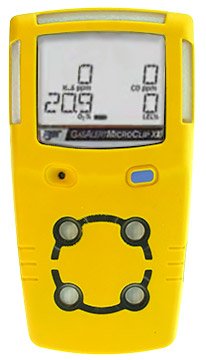 Multi-Gas Detector - 4 Gas | Honeywell BW MicroClip XL
