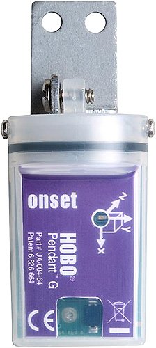 Pendant G Motion Logger - 3-Axis, ±3G, Waterproof | HOBO UA-004-64