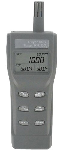 Indoor Air Quality Meter - CO2 Temp Humidity | Dwyer AQH-20