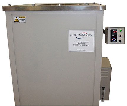 Advanced Fluidized Bath - 15.8×27in, 130lb | Accurate Thermal FTBLL27