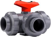 3-Way Manual Ball Valve - Horizontal/Vertical | GF Type 543