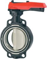 Wafer Butterfly Valve - Double Eccentric Q-Ring Seal | GF Type 567