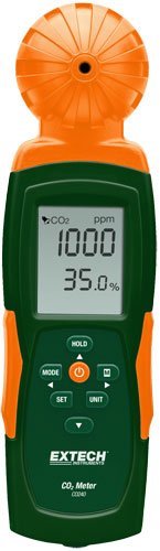 Indoor Air Quality Meter - CO2 Temp Humidity | Extech CO240