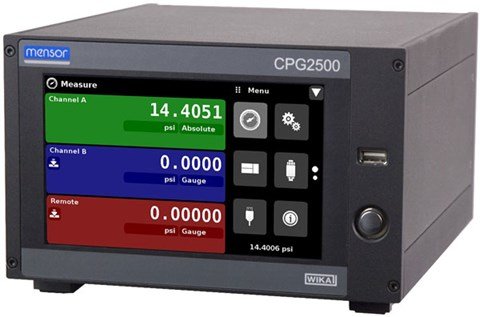 High Accuracy Pressure Indicator - Dual Channel | Mensor CPG2500