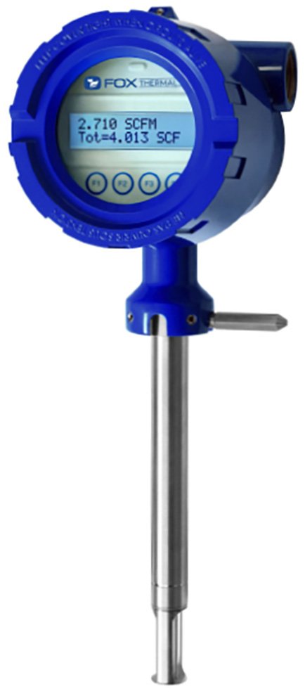 Thermal Mass Flow Meter - Multi-Gas, Field Selectable | Fox Thermal FT1