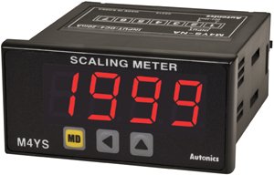 Loop-Powered Digital Panel Meter - 4-20mA | Autonics M4