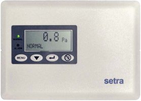 Room Isolation Monitor - Two-Line LCD Display | Setra SRIM1
