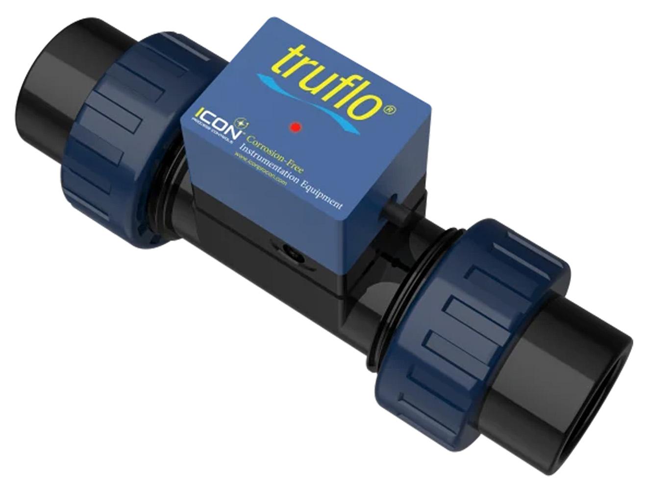 Paddle Wheel Flow Meter - 1/2-4in, 0.5% FS, Selectable Units | ICON TKW Series