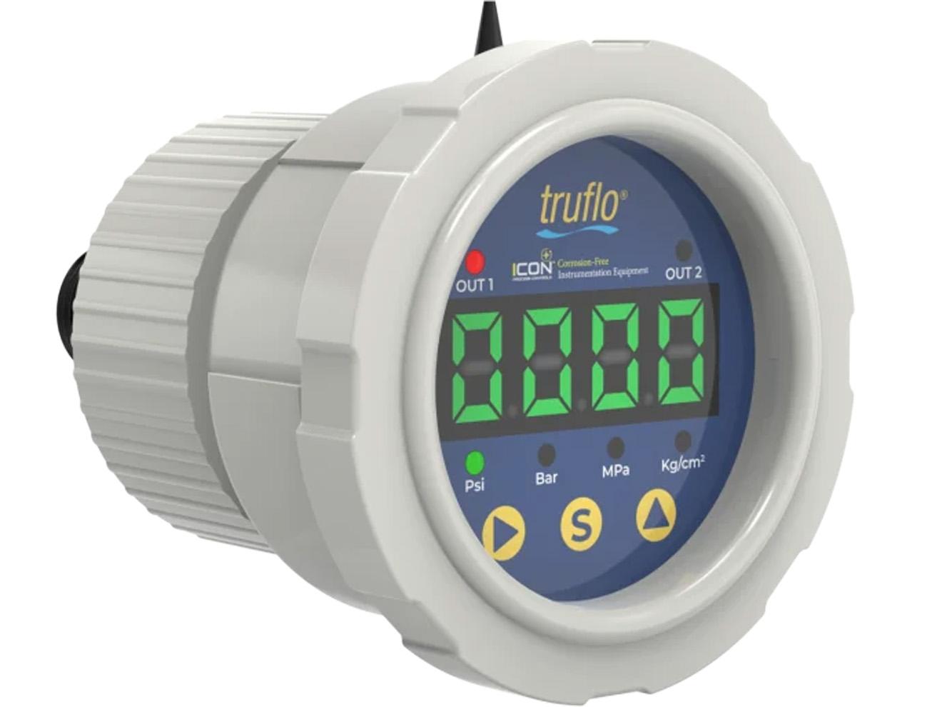 Digital Pressure Gauge - Plastic LED | ICON OBS-C-LE