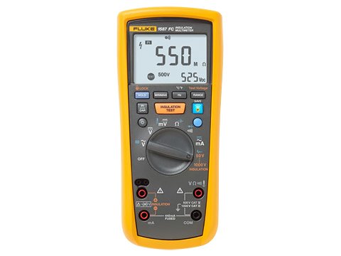 Insulation Multimeter - True RMS & Fluke Connect | Fluke 1587 FC