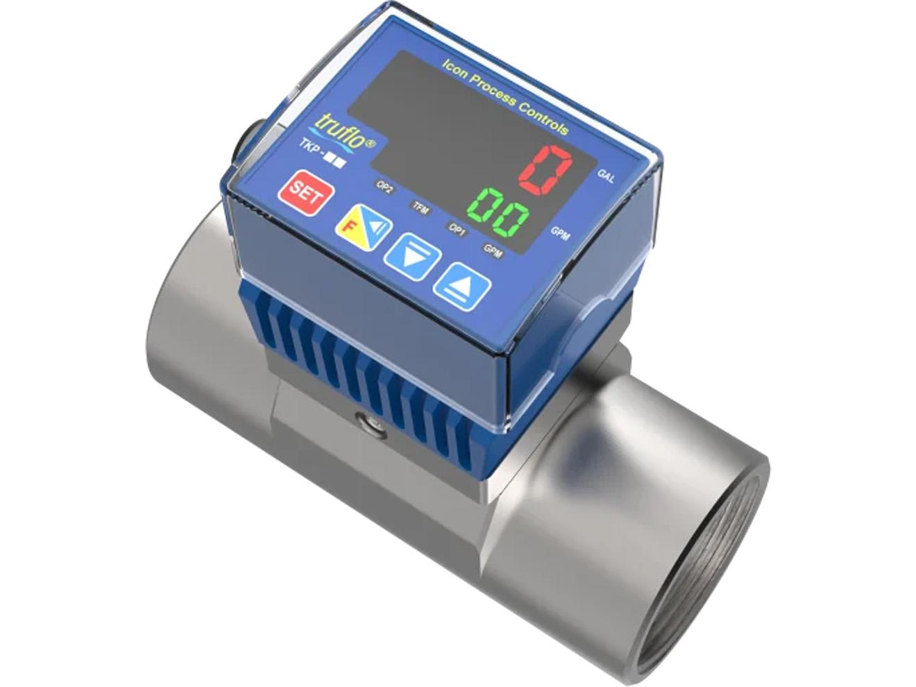Steel Paddle Wheel Meter - 0.5% FS, 1/2-4in | ICON TK3 Series