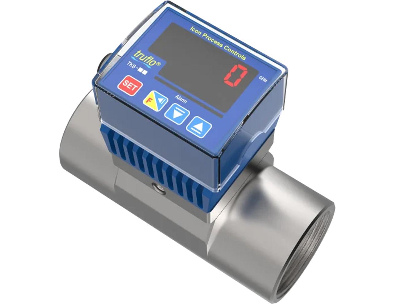 Steel Paddle Wheel Meter - 0.5% FS, 1/2-4in | ICON TK3 Series