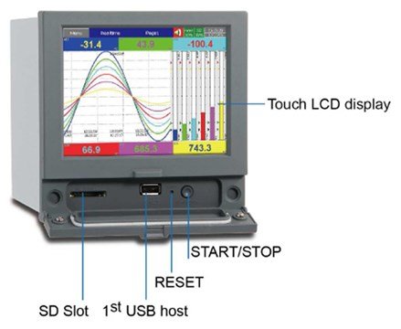 Paperless Recorder - 4.3/5.6in Touchscreen | Sixth Sense PG10/PG20