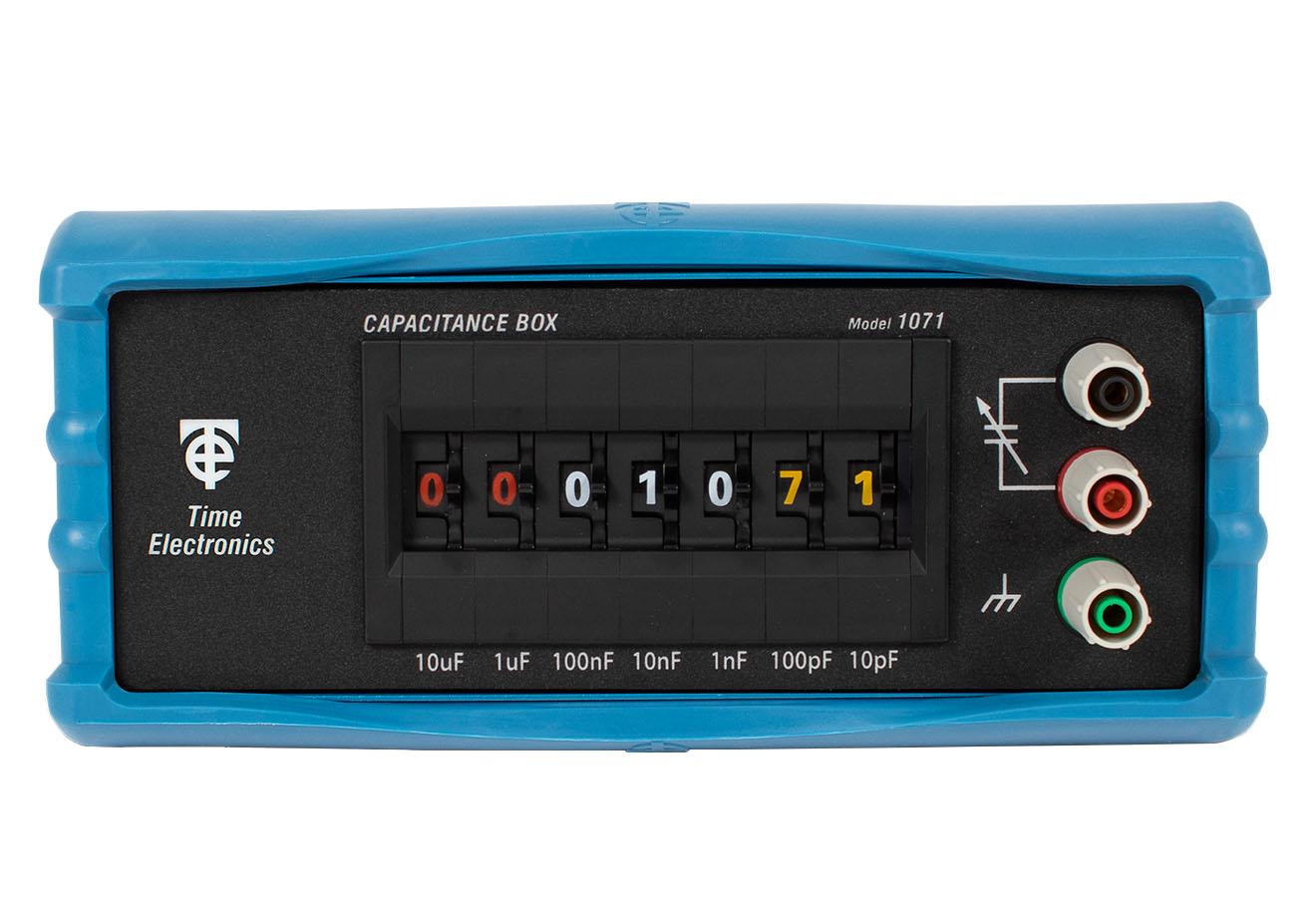 Capacitance Decade Box - 10pF to 100µF, 1% | Time Electronics 1071