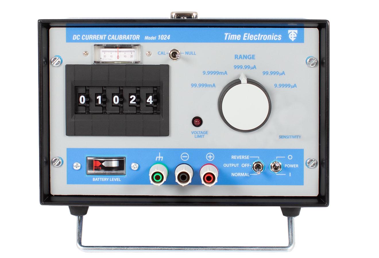 DC Current Calibrator - 0.02% Accuracy, 0.1nA Resolution | Time Electronics 1024